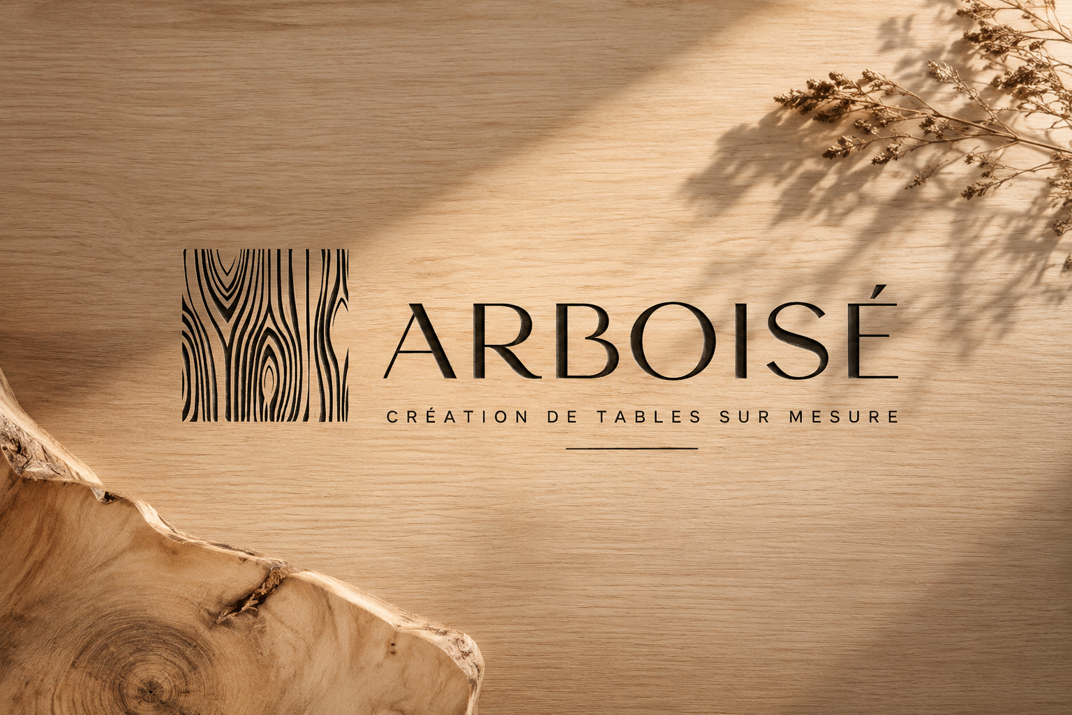 Logo Arboise — Création de tables sur mesure