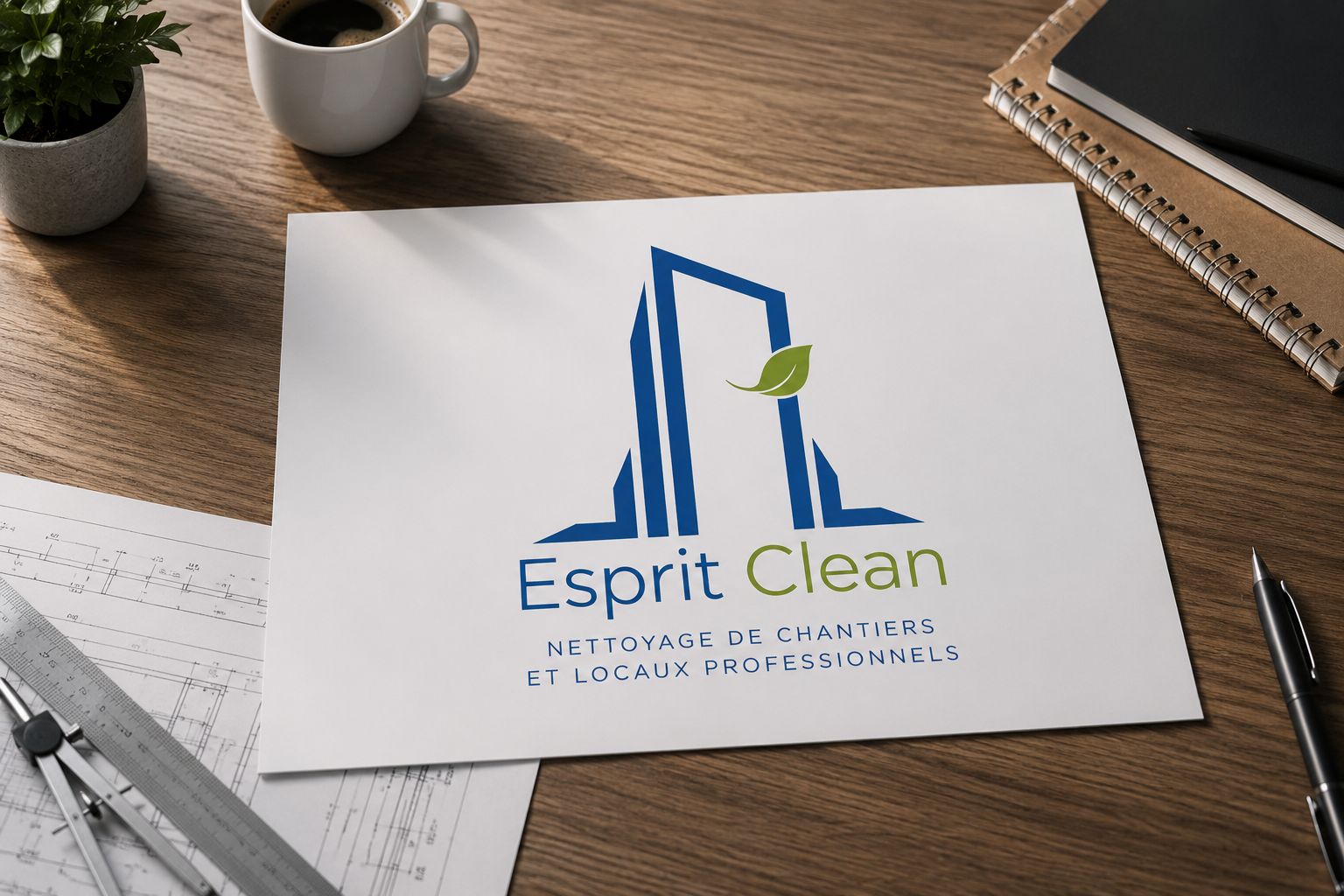 Logo Esprit Clean — Nettoyage