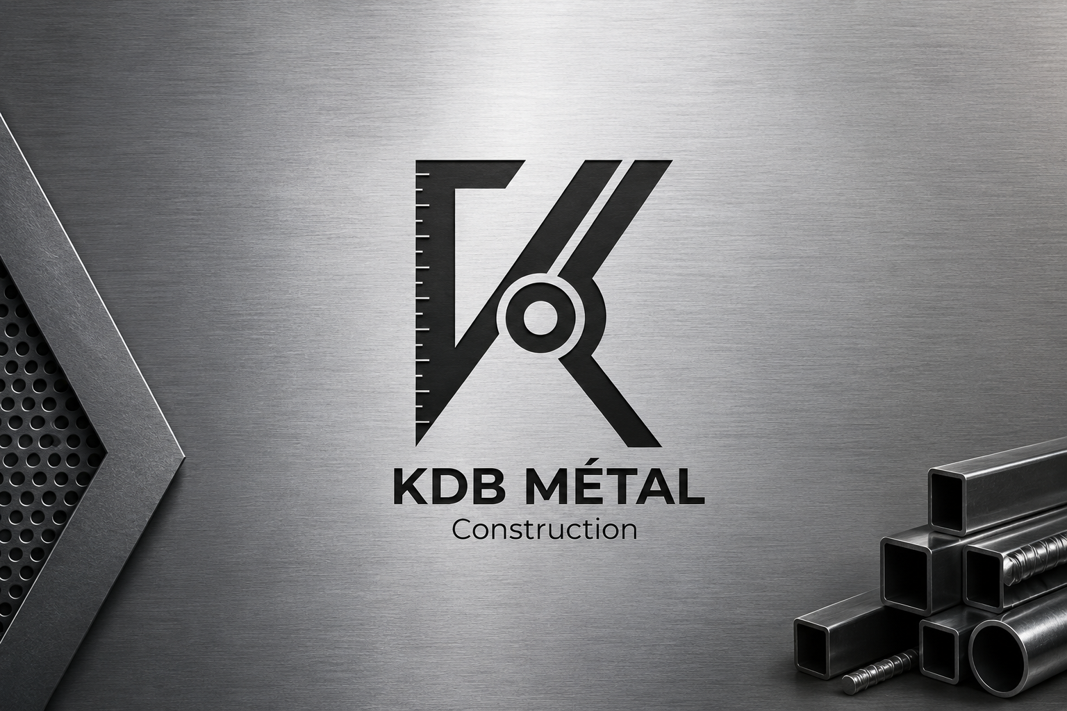 Logo KDB Métal — Métallerie