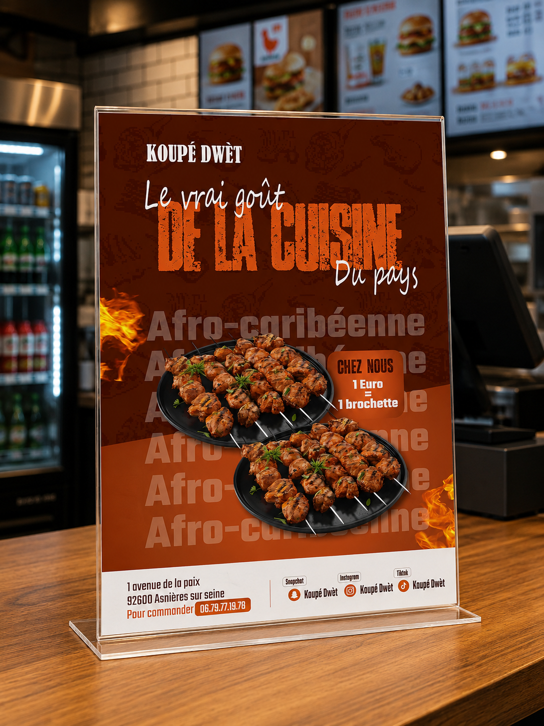 Koupé Dwèt — FLYER / AFFICHE